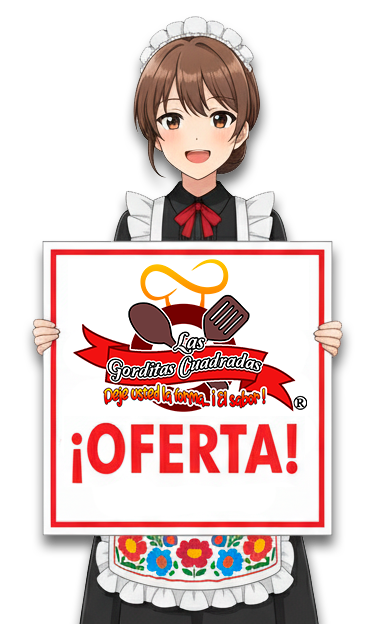 Personaje Las Gorditas Cuadradas.